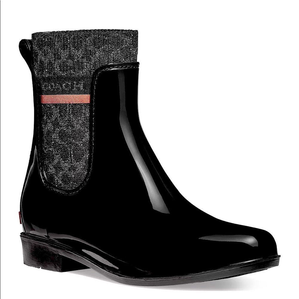 COACH Women's Rivington Rain Boots